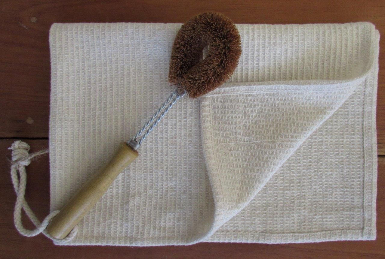 BLESSED EARTH Khăn waffle dishcloth lau tay, lau chén 30x30