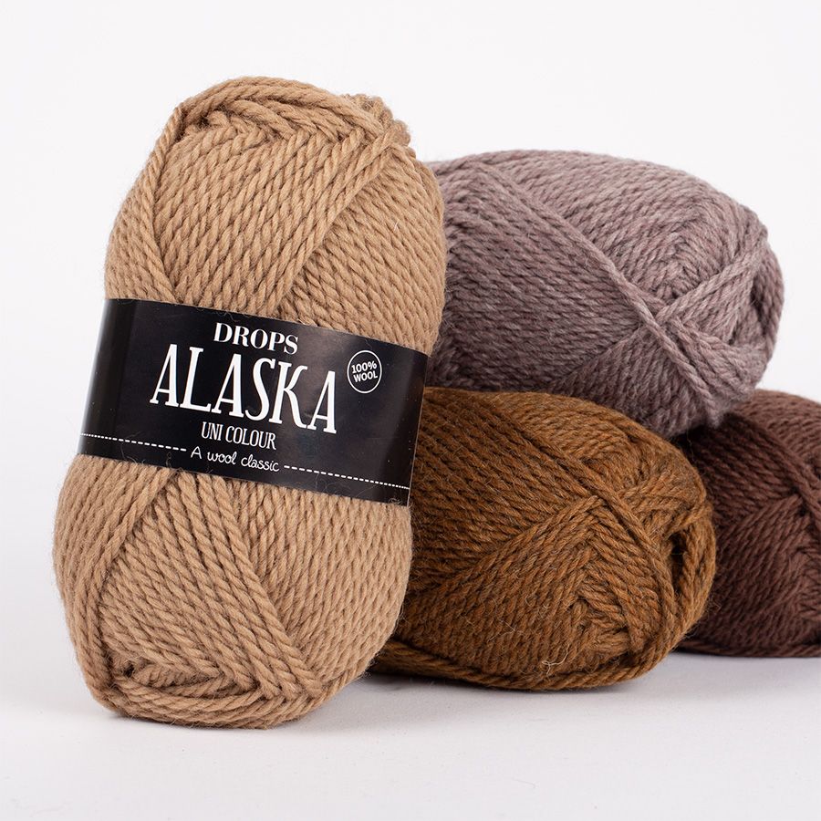 Sợi len lông cừu 50g | Wool yarn | Alaska | DROPS