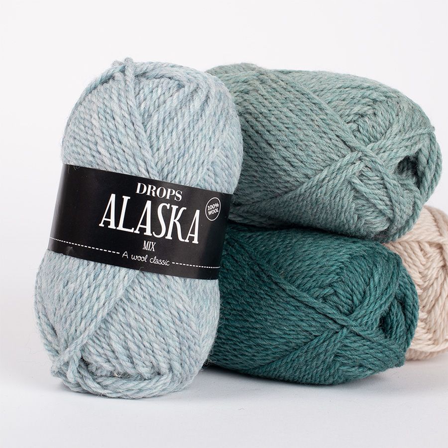 Sợi len lông cừu 50g | Wool yarn | Alaska | DROPS