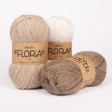  Sợi len lông cừu mix Alpaca 50g | Wool Alpaca yarn | Flora | DROPS 