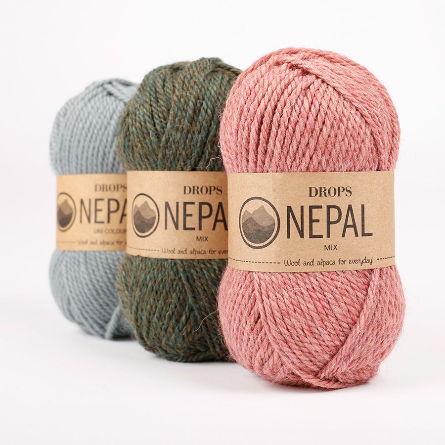  Sợi len lông cừu mix Alpaca 50g | Wool Alpaca yarn | Nepal | DROPS 