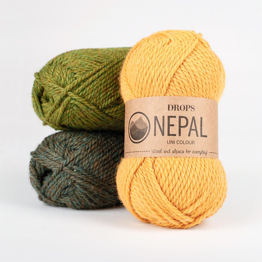  Sợi len lông cừu mix Alpaca 50g | Wool Alpaca yarn | Nepal | DROPS 