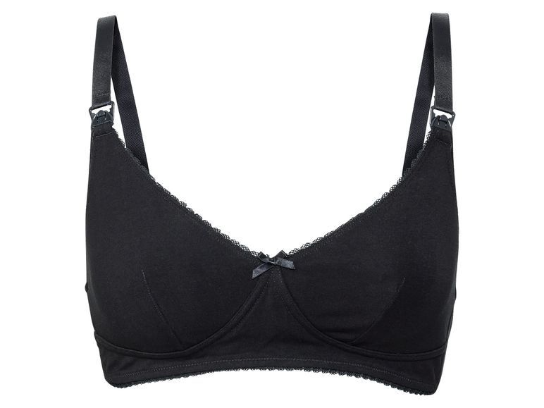ESMARA Set 2 áo ngực cho bé ti trắng, đen