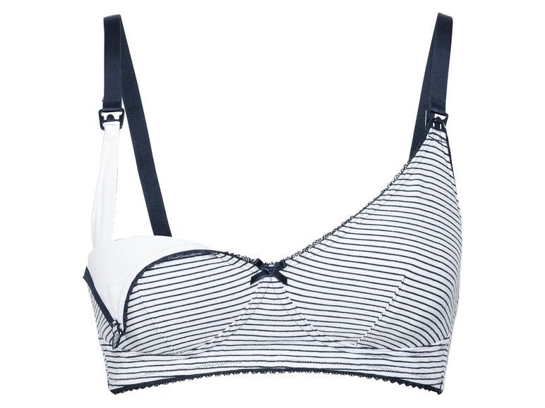 ESMARA Set 2 áo ngực cho bé ti navy, kẻ sọc
