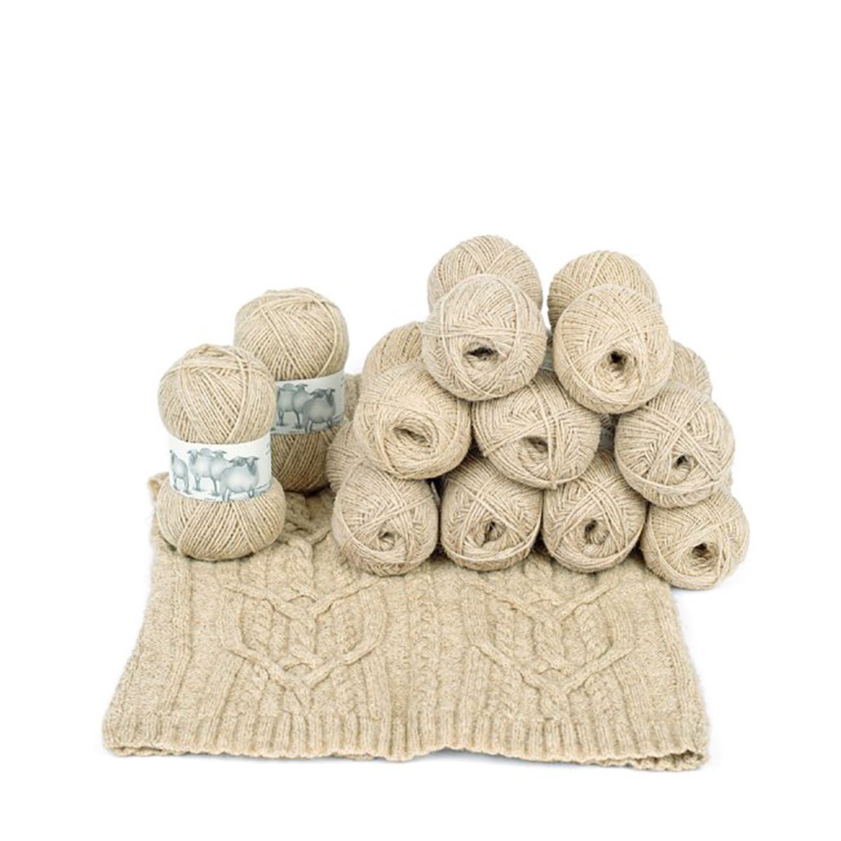  Len lông cừu hữu cơ 100g | Nature Organic Wool | FINKHOF 