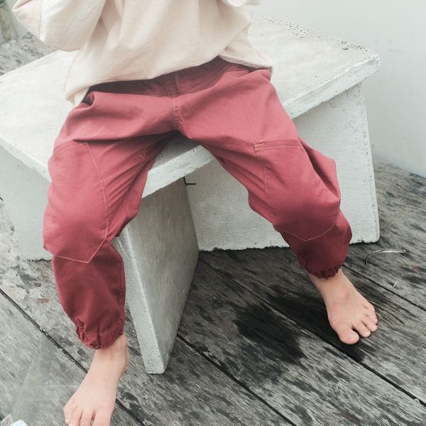  Quần bo gấu | Jogger | Garnet | CHOI SEWING 