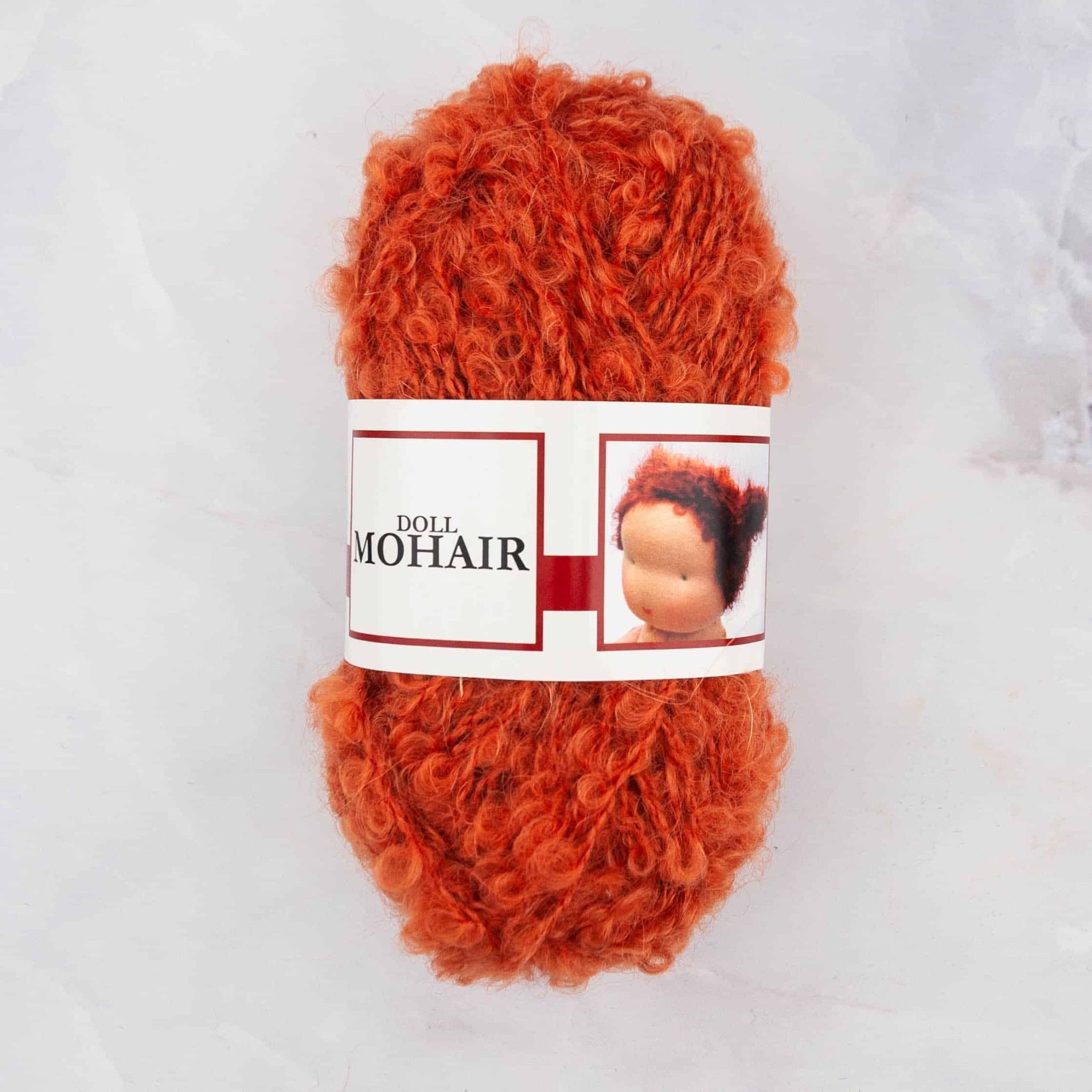  Len tóc xoăn loại dày | De Witte Engel Mohair Boucle | MEANINGFUL CRAFTS 