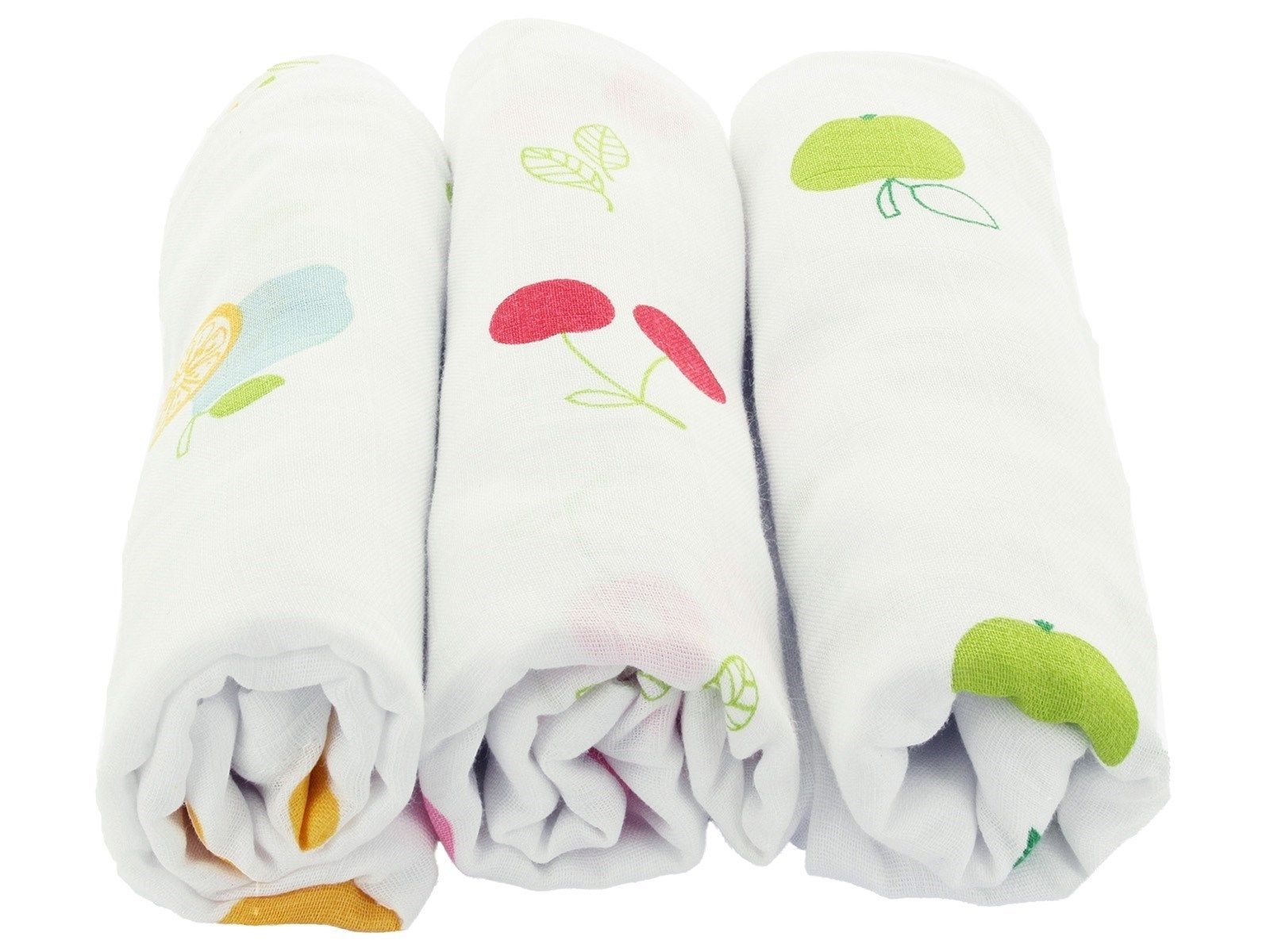 HANS NATUR Khăn xô họa tiết Kelly 75x75cm