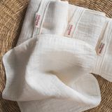  Set 6 khăn xô sữa Muslin 25x25cm | Muslin facecloth | CHOI SEWING 