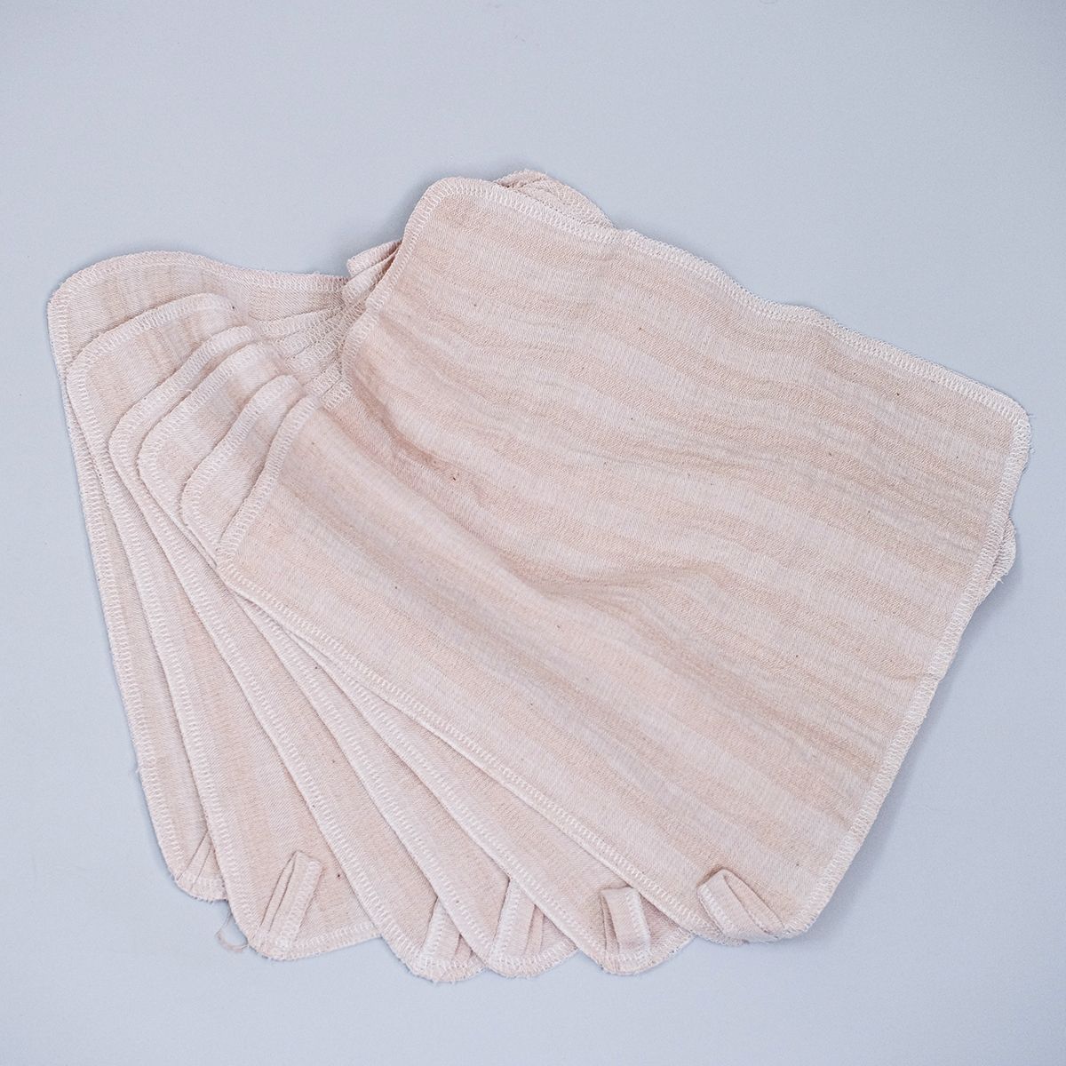 Set 6 khăn xô sữa Muslin 25x25cm | Muslin facecloth | CHOI SEWING