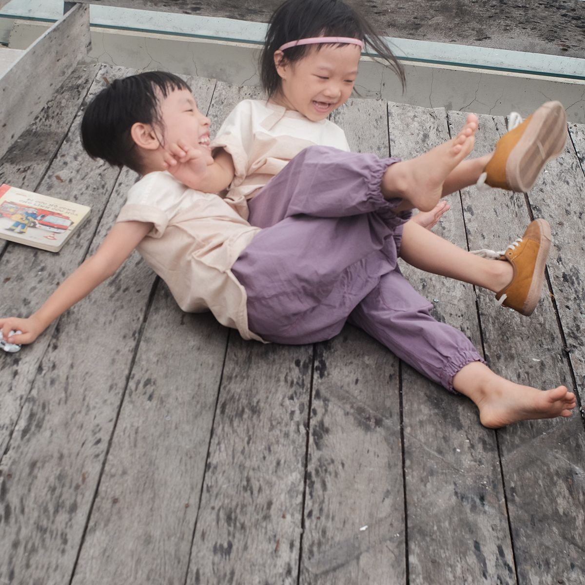 CHOI HANDMADE Quần jogger Lilac
