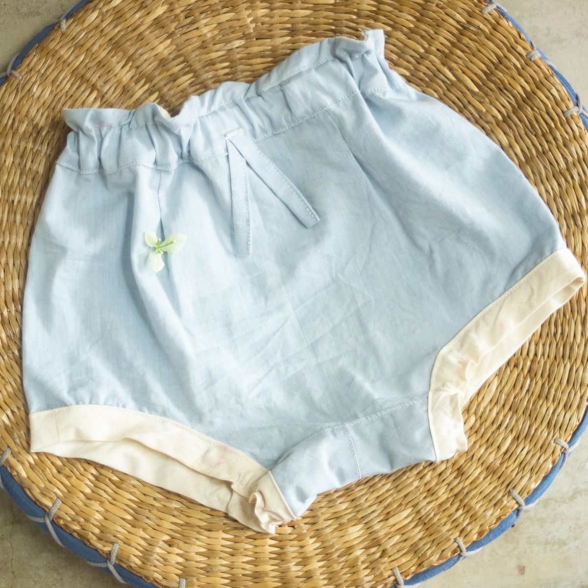 CHOI HANDMADE Bloomer bé gái Pastel blue
