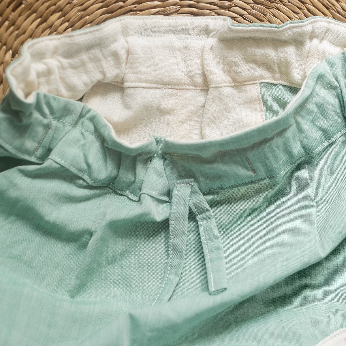 CHOI HANDMADE Bloomer bé gái Pastel green