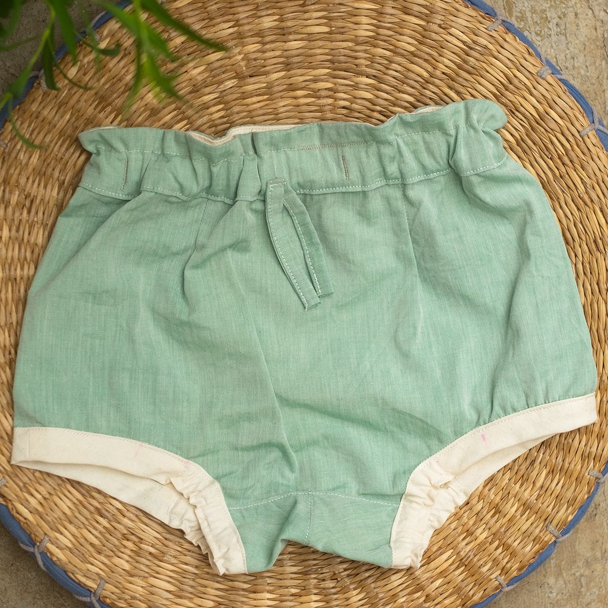 CHOI HANDMADE Bloomer bé gái Pastel green