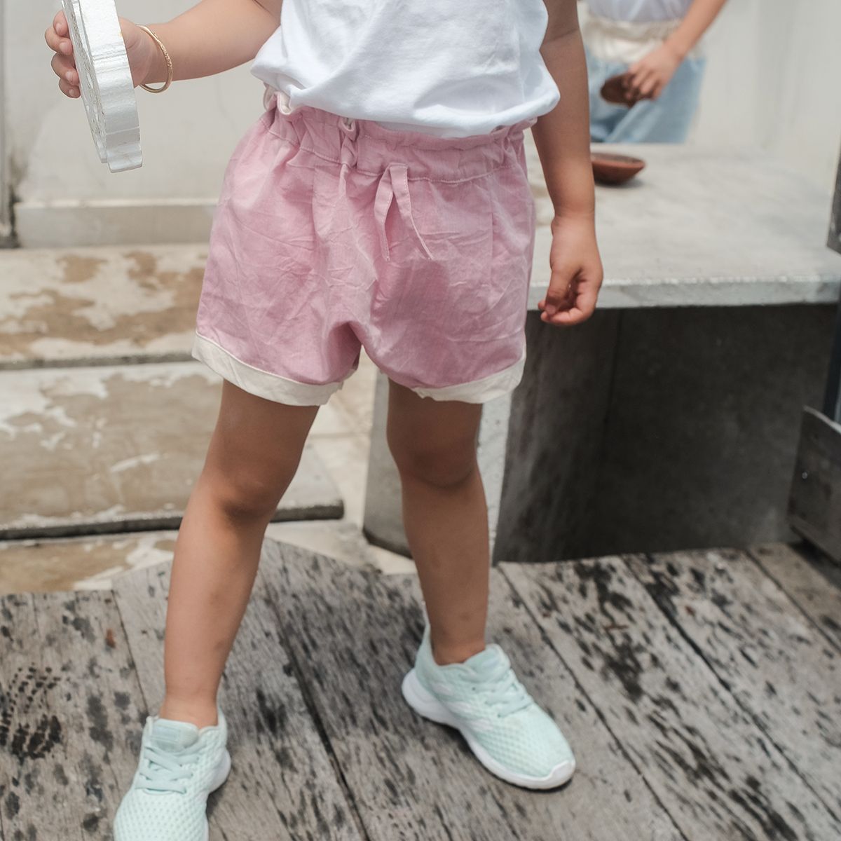 CHOI HANDMADE Bloomer bé gái Pastel pink