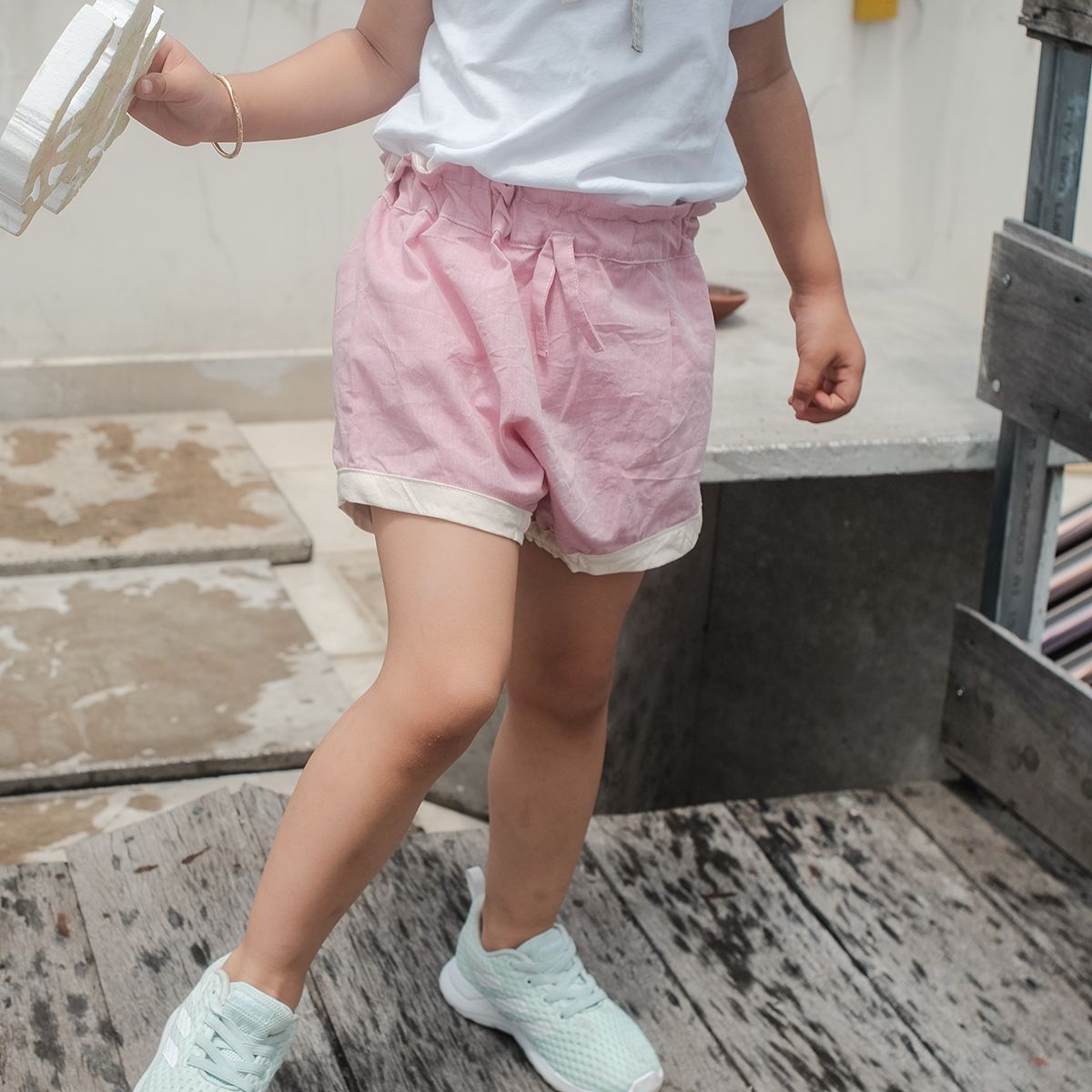CHOI HANDMADE Bloomer bé gái Pastel pink