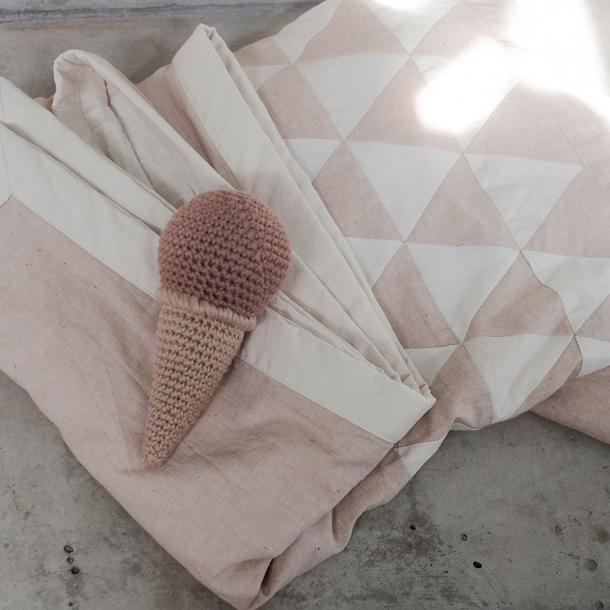 COTONEA Chăn 2 lớp Cotton/Musselin ghép vải màu Pure cotton