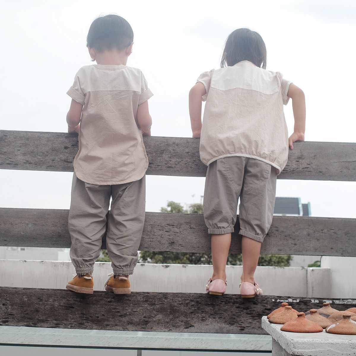 CHOI HANDMADE Quần jogger Pyrite