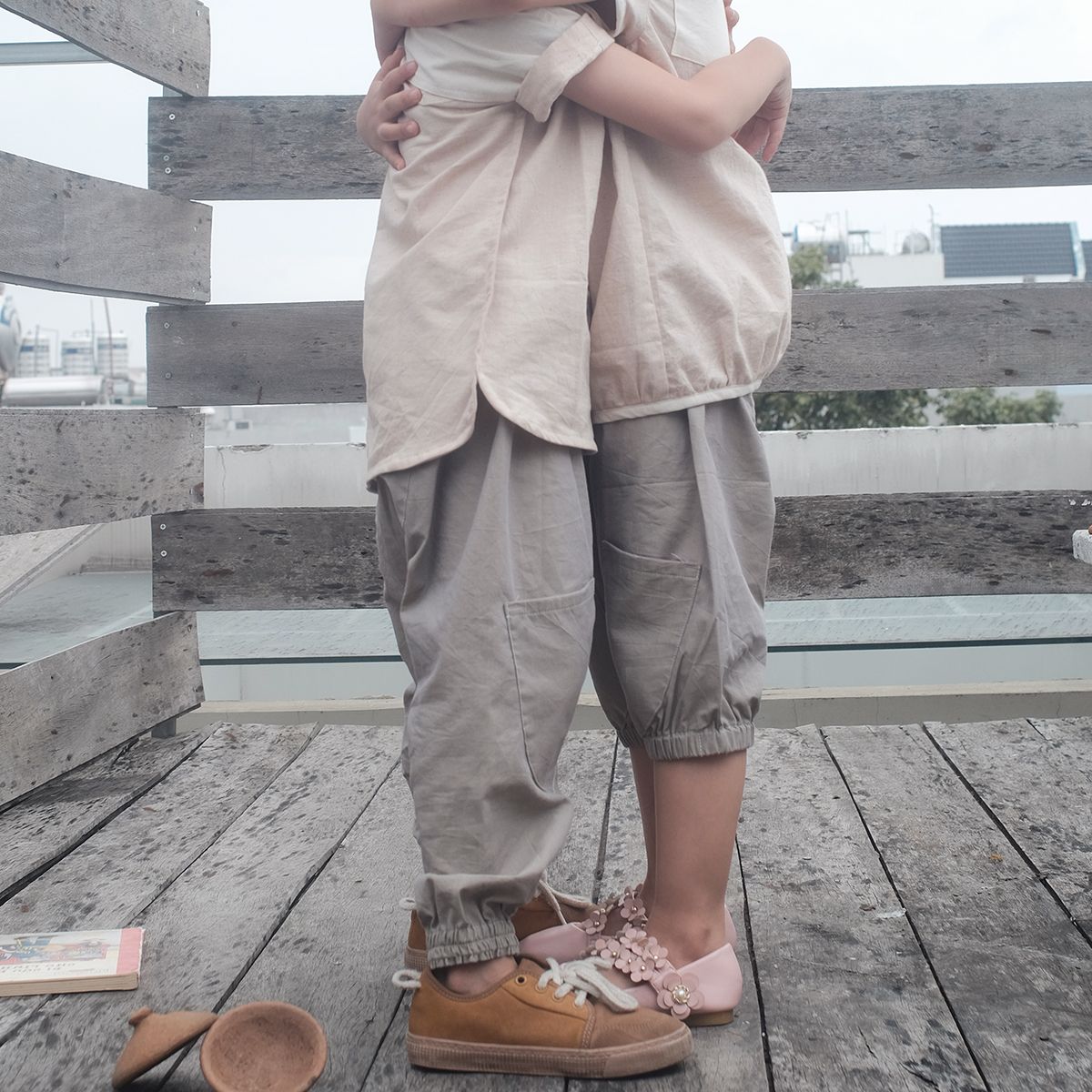 CHOI HANDMADE Quần jogger Pyrite