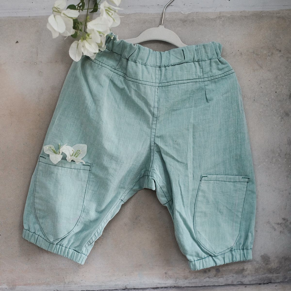 CHOI HANDMADE Quần jogger Pastel green