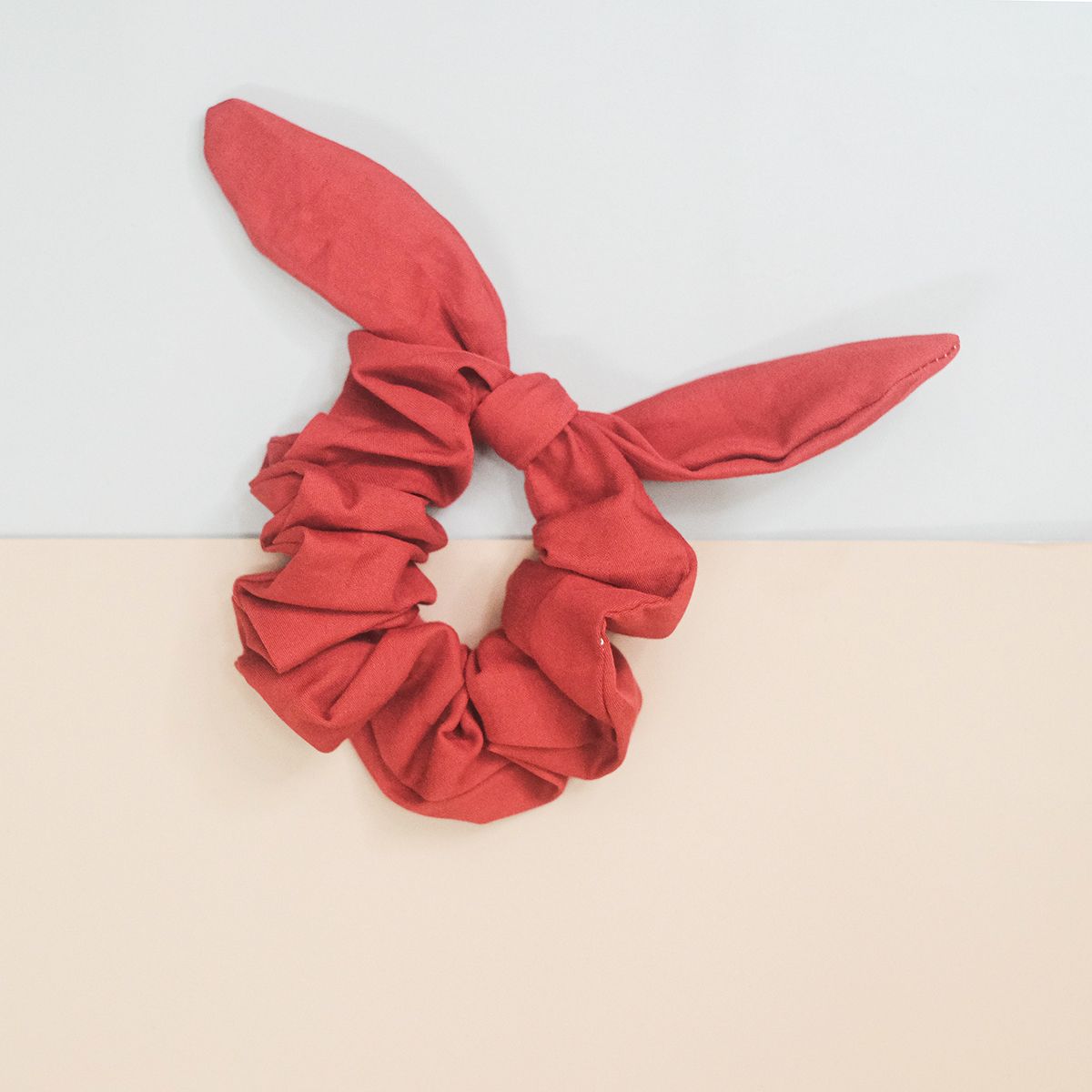 Cột tóc | Red Scrunchie | CHOI SEWING | READY TO SHIP
