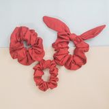  LAST STOCK - Cột tóc | Red Scrunchie | CHOI SEWING 