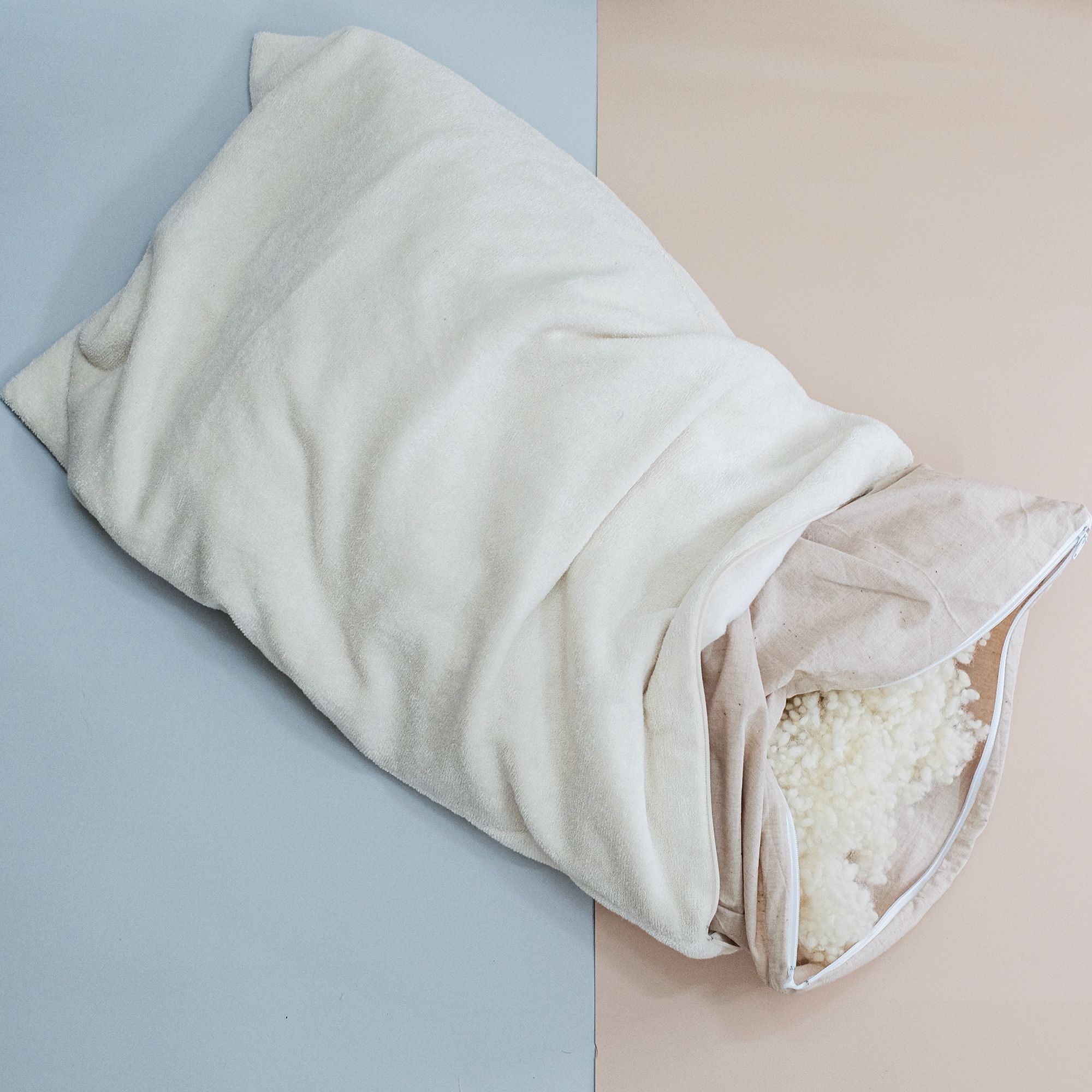 Ruột gối lông cừu 50x70 | Lana wool Pillow | CHOI SEWING