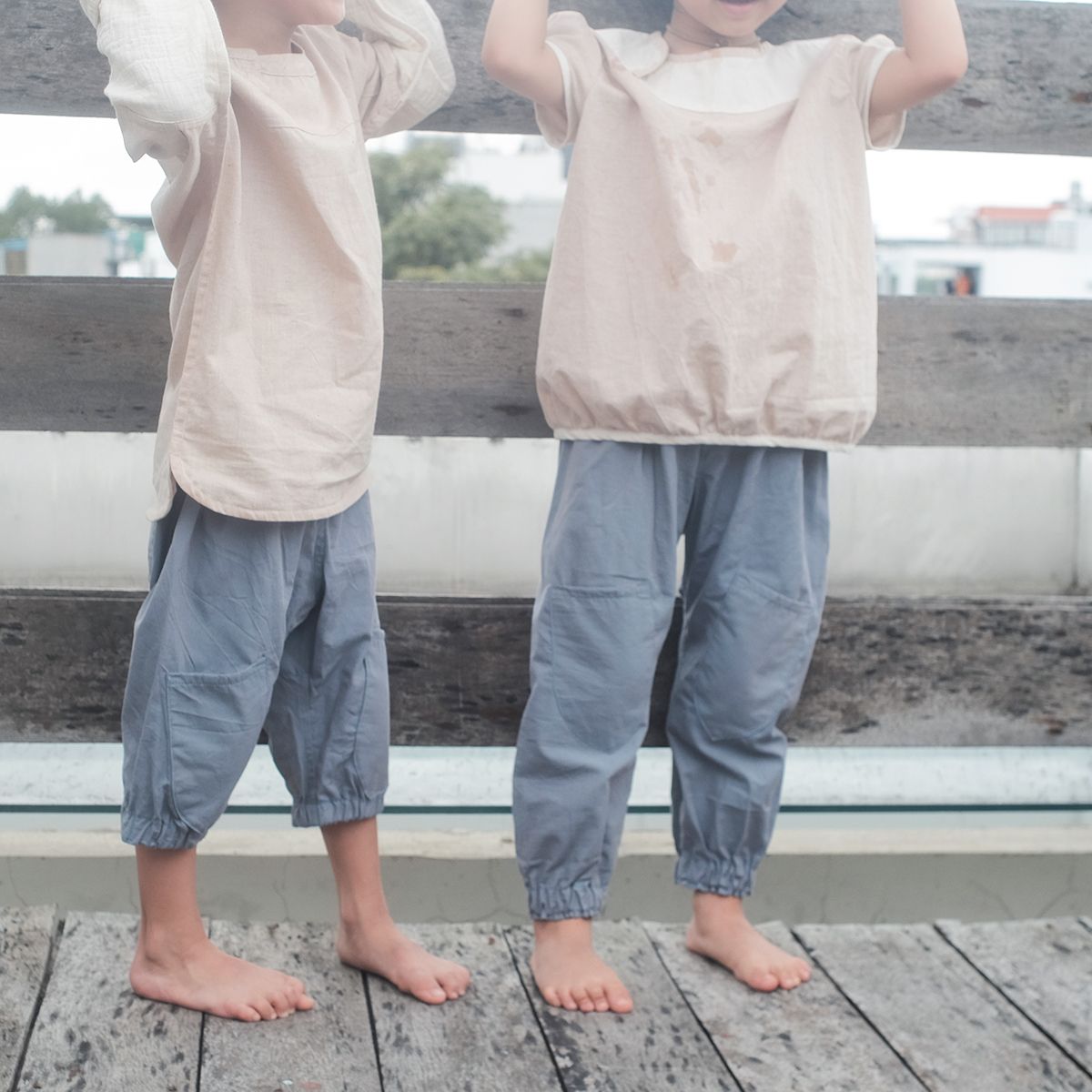 CHOI HANDMADE Quần jogger Sapphire