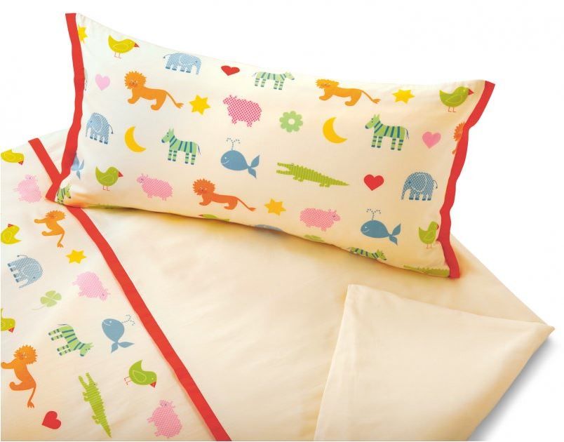 COTONEA Satin Children Bedding Noah's Ark