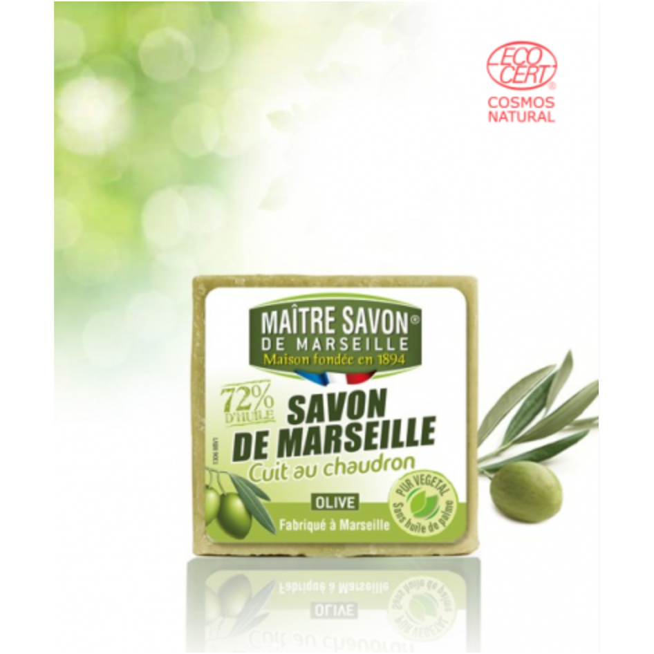  MAITRE SAVON Bánh xà phòng Olive Marseille Pháp 