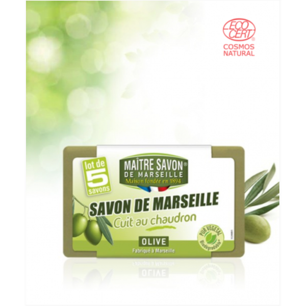  MAITRE SAVON Bánh xà phòng Olive Marseille Pháp 