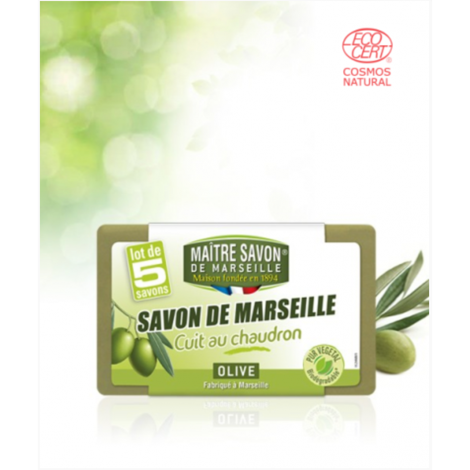 Bánh xà phòng Olive Marseille Pháp | MAITRE SAVON | READY TO SHIP