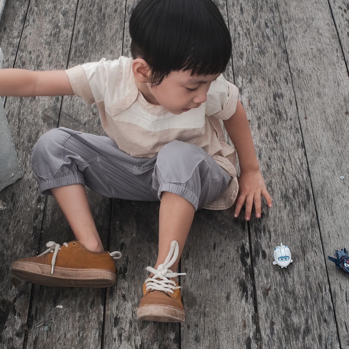 CHOI HANDMADE Quần jogger Smoke