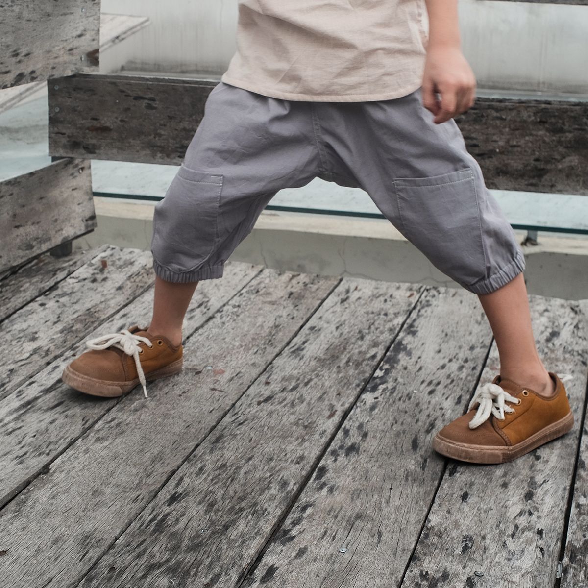 CHOI HANDMADE Quần jogger Smoke
