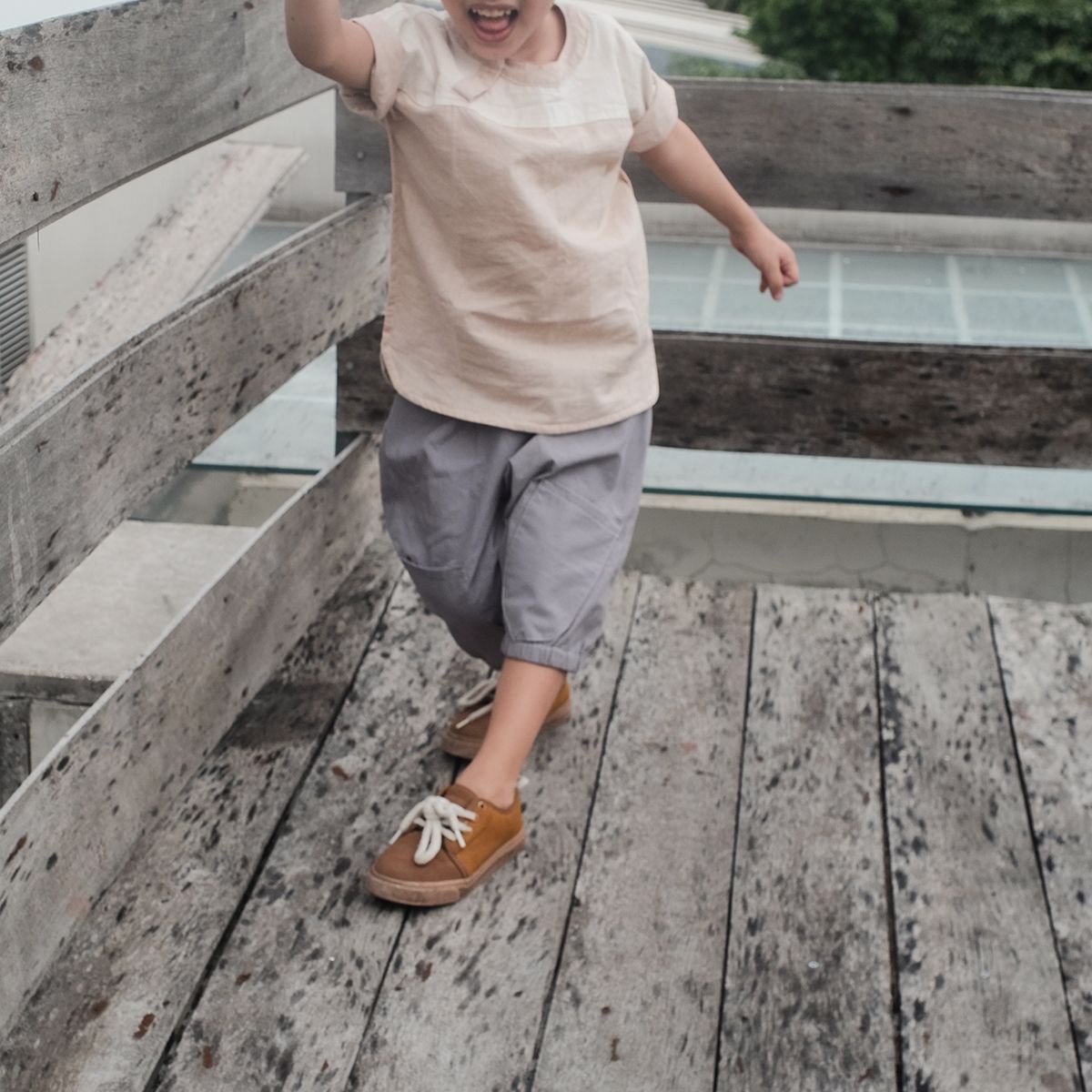 CHOI HANDMADE Quần jogger Smoke