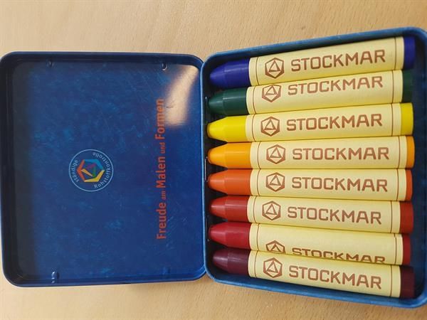 Sáp màu cây 12x83mm | Crayon | STOCKMAR | HỌA CỤ