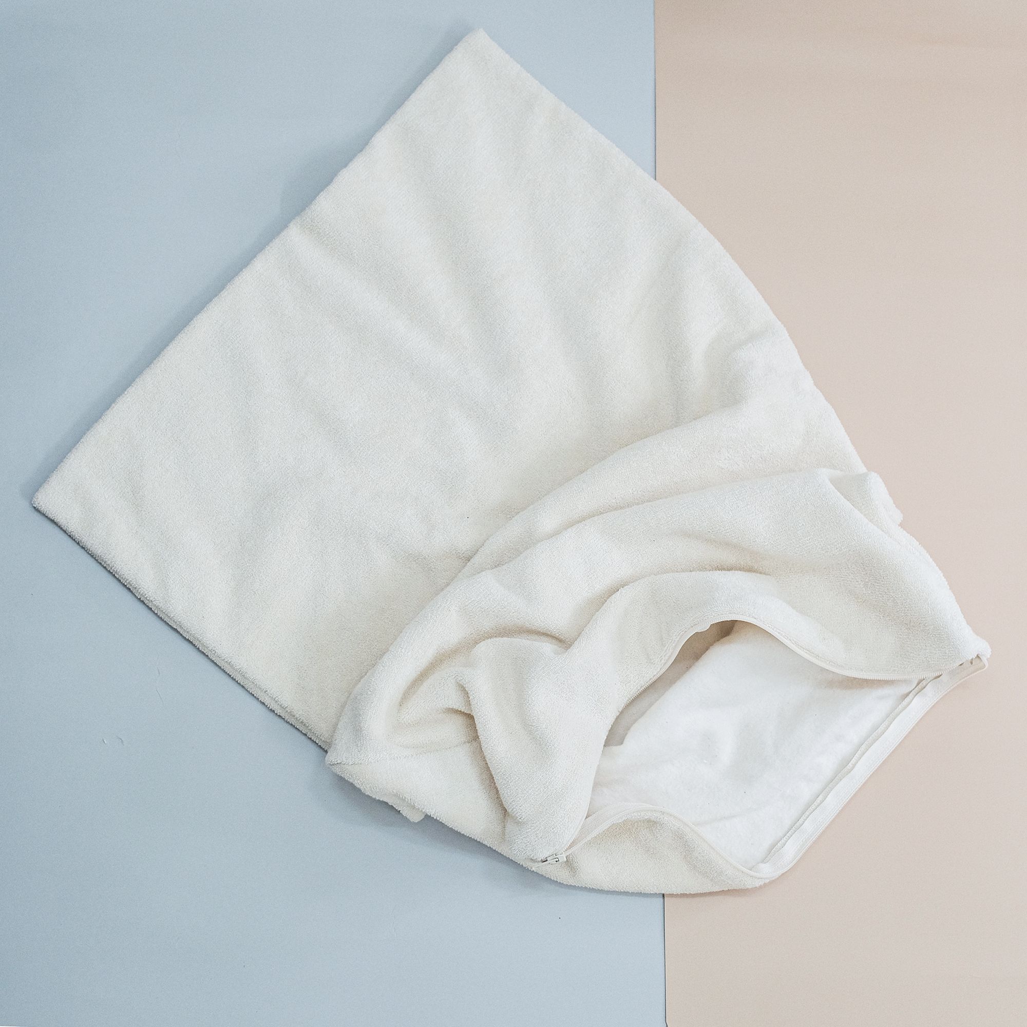 Vỏ terry trợ thấm cho gối | Terry flannel Pillow protector | CHOI SEWING
