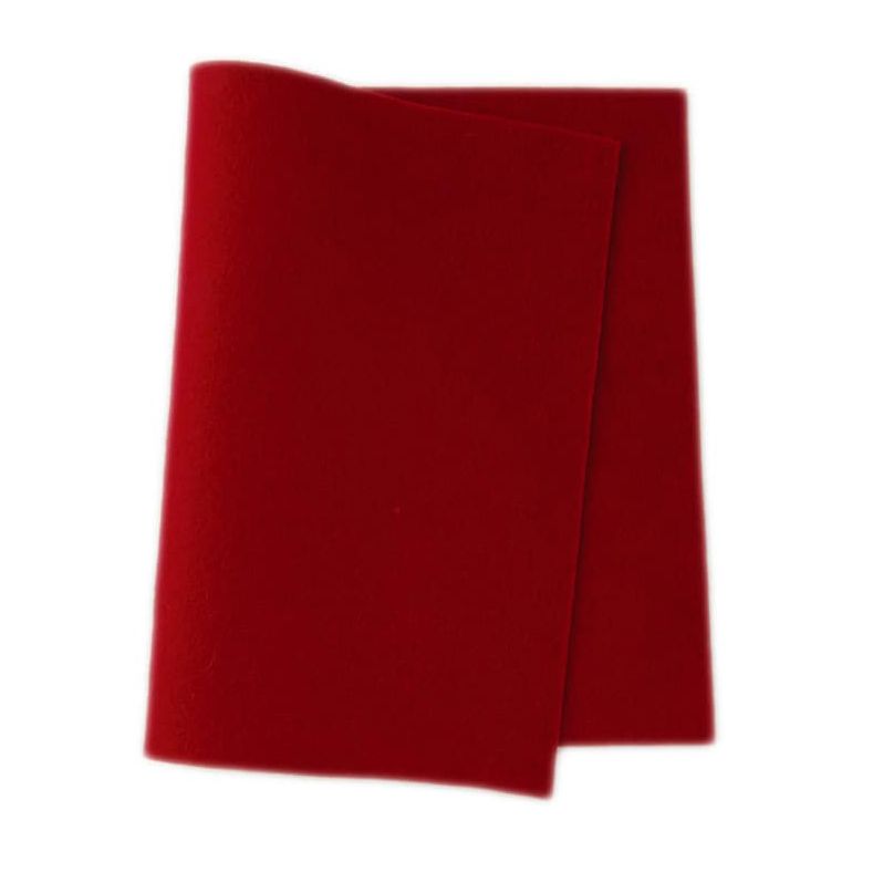 Vải nỉ lông cừu không dệt | Red set | True Felt wool | MEANINGFUL CRAFTS