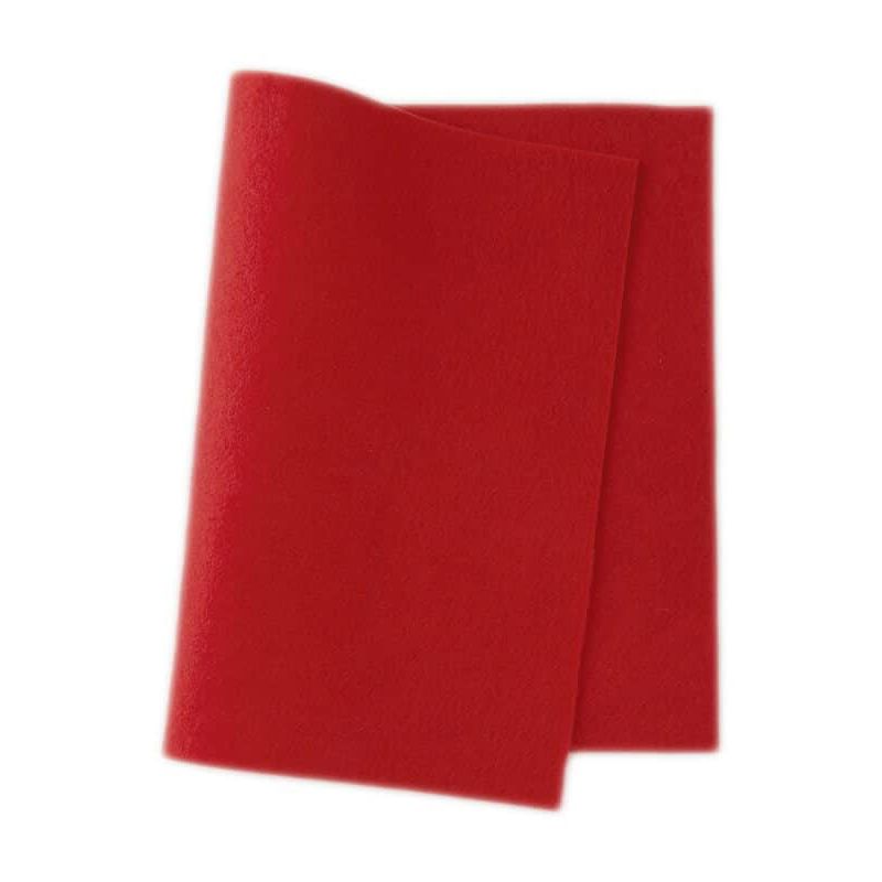 Vải nỉ lông cừu không dệt | Red set | True Felt wool | MEANINGFUL CRAFTS