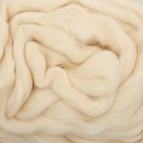  Lông cừu chải mượt thành lọn dài để nhồi, không tẩy | Undyed filling Wool roving  | MEANINGFUL CRAFTS 