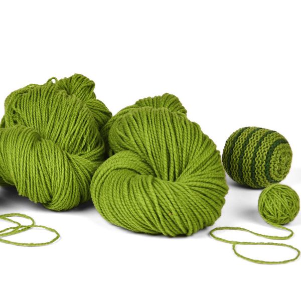  Len lông cừu hữu cơ 100g | Green Organic Wool | FINKHOF 