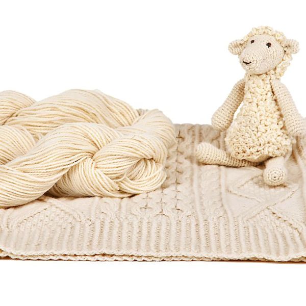  Len lông cừu hữu cơ 100g | Nature Organic Wool | FINKHOF 