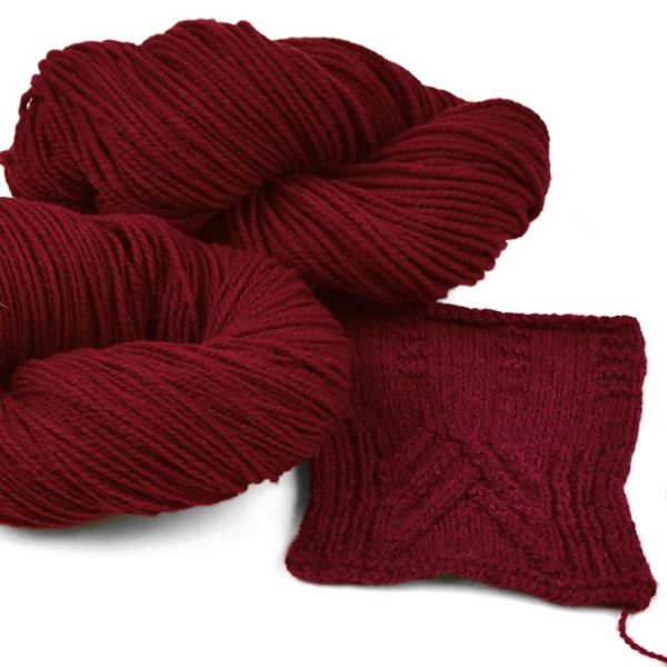  Len lông cừu hữu cơ 100g | Red Organic Wool | FINKHOF 