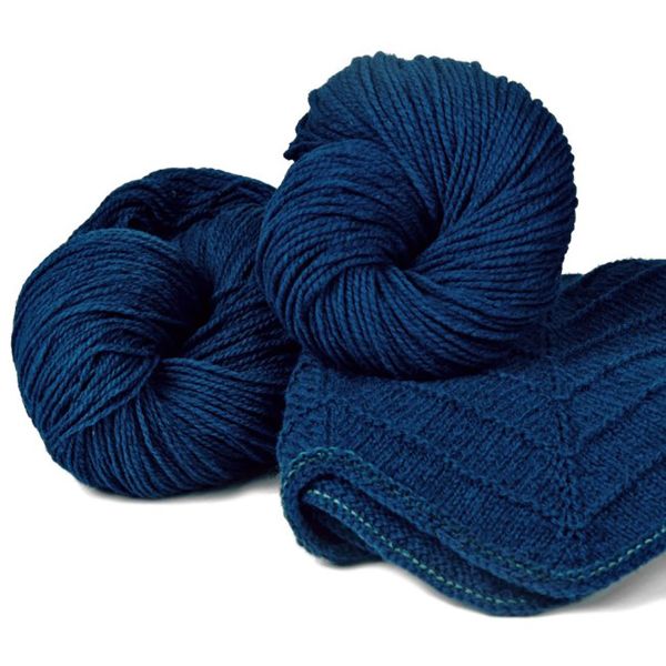  Len lông cừu hữu cơ 100g | Blue Organic Wool | FINKHOF 