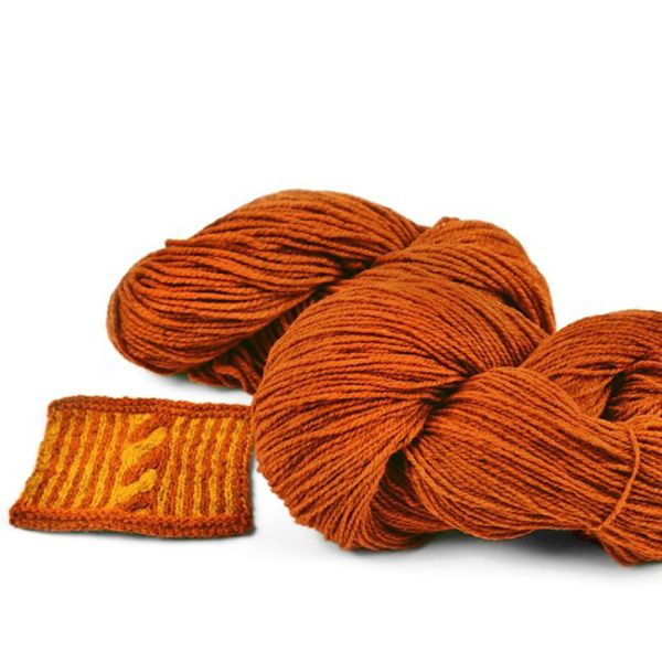  Len lông cừu hữu cơ 100g | Orange Organic Wool | FINKHOF 