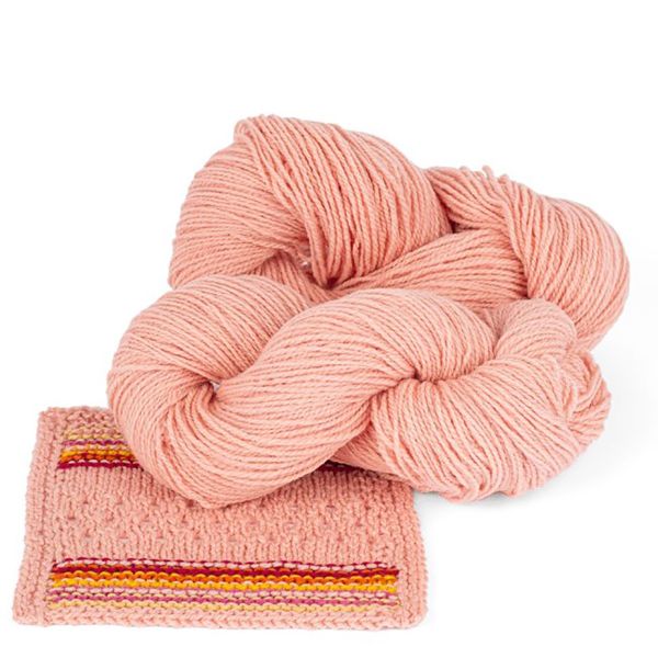  Len lông cừu hữu cơ 100g | Pink Organic Wool | FINKHOF 