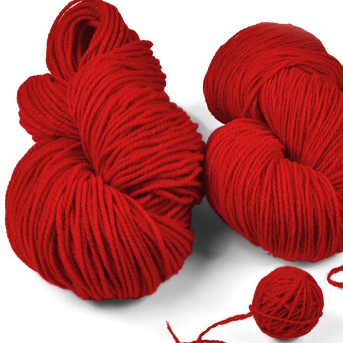  Len lông cừu hữu cơ 100g | Red Organic Wool | FINKHOF 