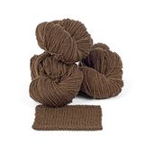  Len lông cừu hữu cơ 100g | Brown Organic Wool | FINKHOF 