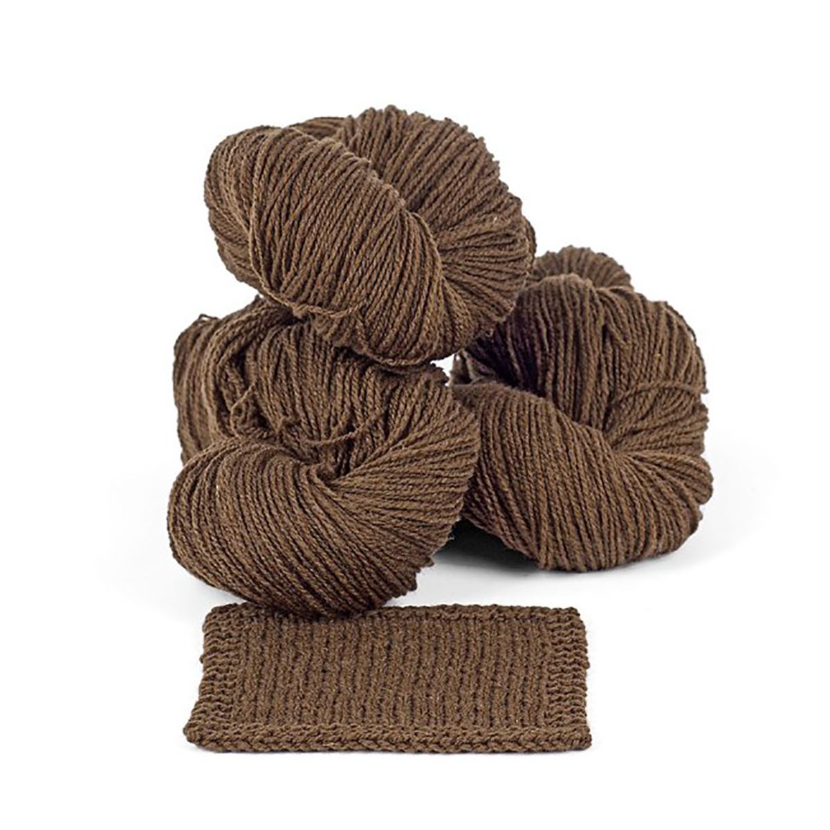  Len lông cừu hữu cơ 100g | Brown Organic Wool | FINKHOF 