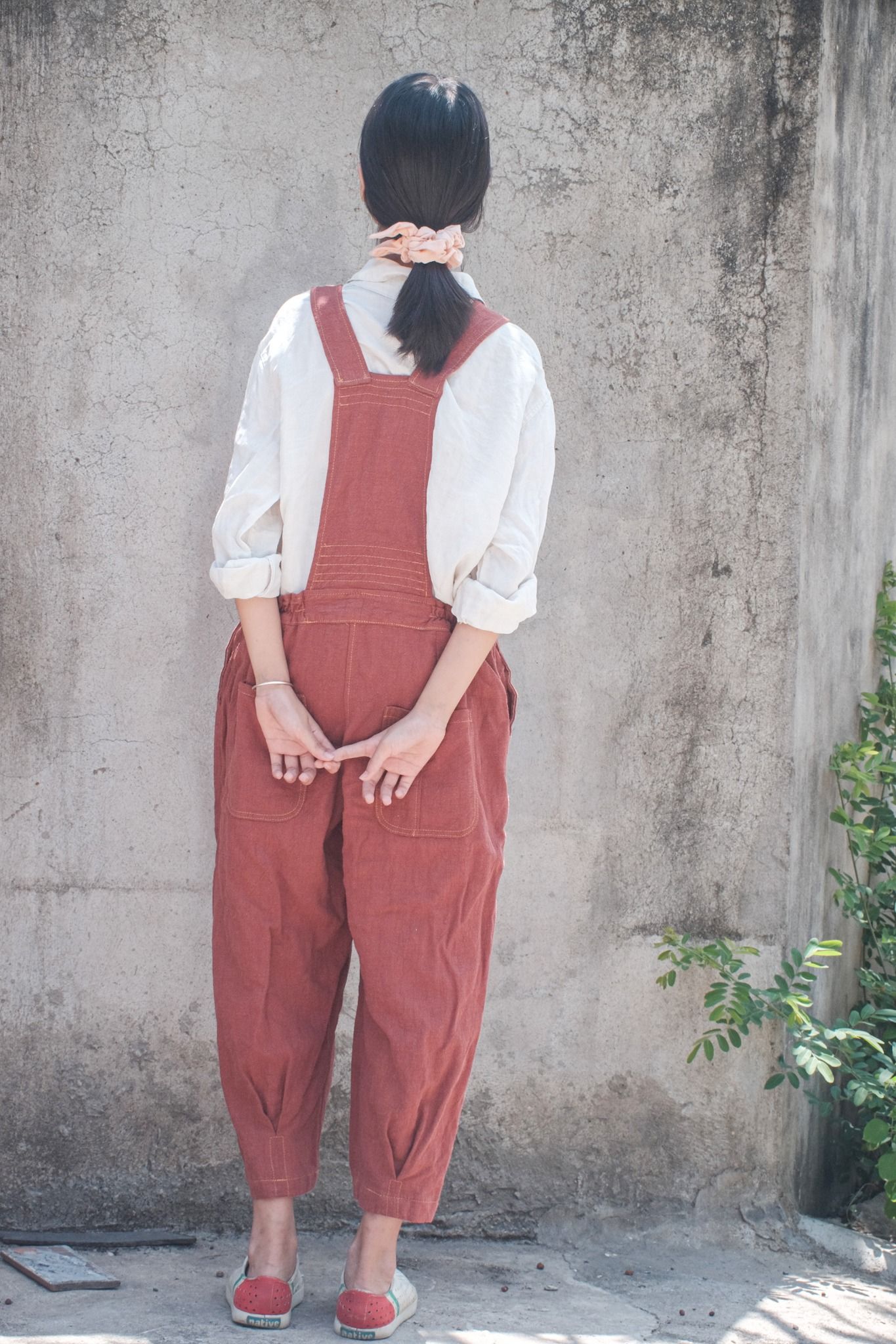 Quần & yếm vải gai | Ramie pants | CHOI SEWING | PRE-ORDER
